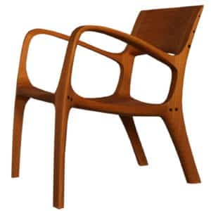 Lounge Chair oder Low Back aus Holz