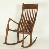 Rocking Chair, aus Nussbaum